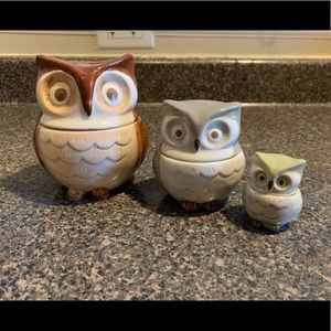 Stackable Owl Measuring Cups
